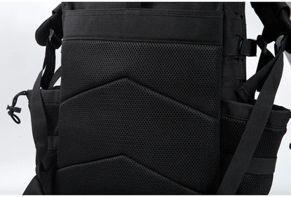 45L Tactical Backpack survival Bag Hunting MOLLE Backpack GYM For Men EDC Outdoor Hiking Rucksack Witch Bottle Holder - Smarsty