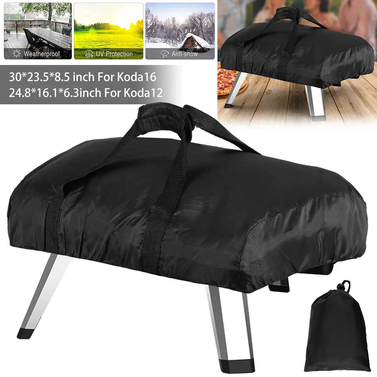Waterproof Pizza Oven Cover for Ooni Koda 12 16 - Smarsty