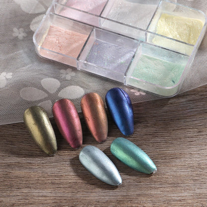 Metallic Chrome Nail Glitter Powder for Stunning Manicures - Smarsty