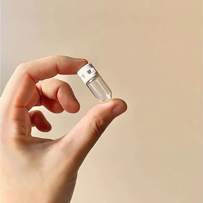 10 Pack Clear Travel Bottles for Makeup and Lotion - Smarsty