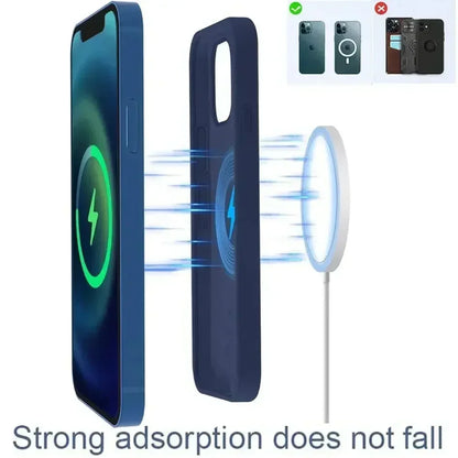Strong Magnetic Wireless Charger 15W For iPhone And AirPods - Smarsty