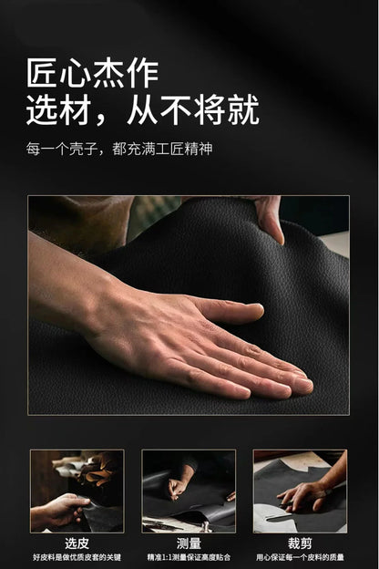 Premium PU Leather Shockproof Phone Case With Slim Bumper - Smarsty
