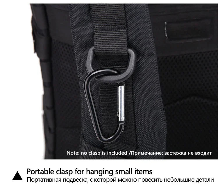 30/50L Tactical Backpacks Man Traveling Bags Survival Outdoor 3P Assault Pack EDC Molle Pack hiking Trekking Hunting Bag - Smarsty