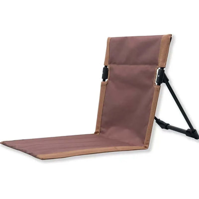 TARKA Camping Single Lazy Chair Park Backrest Relaxing Chairs Lightweight Folding Chairs Outdoor Foldable Beach Picnic Chairs by Smarsty
