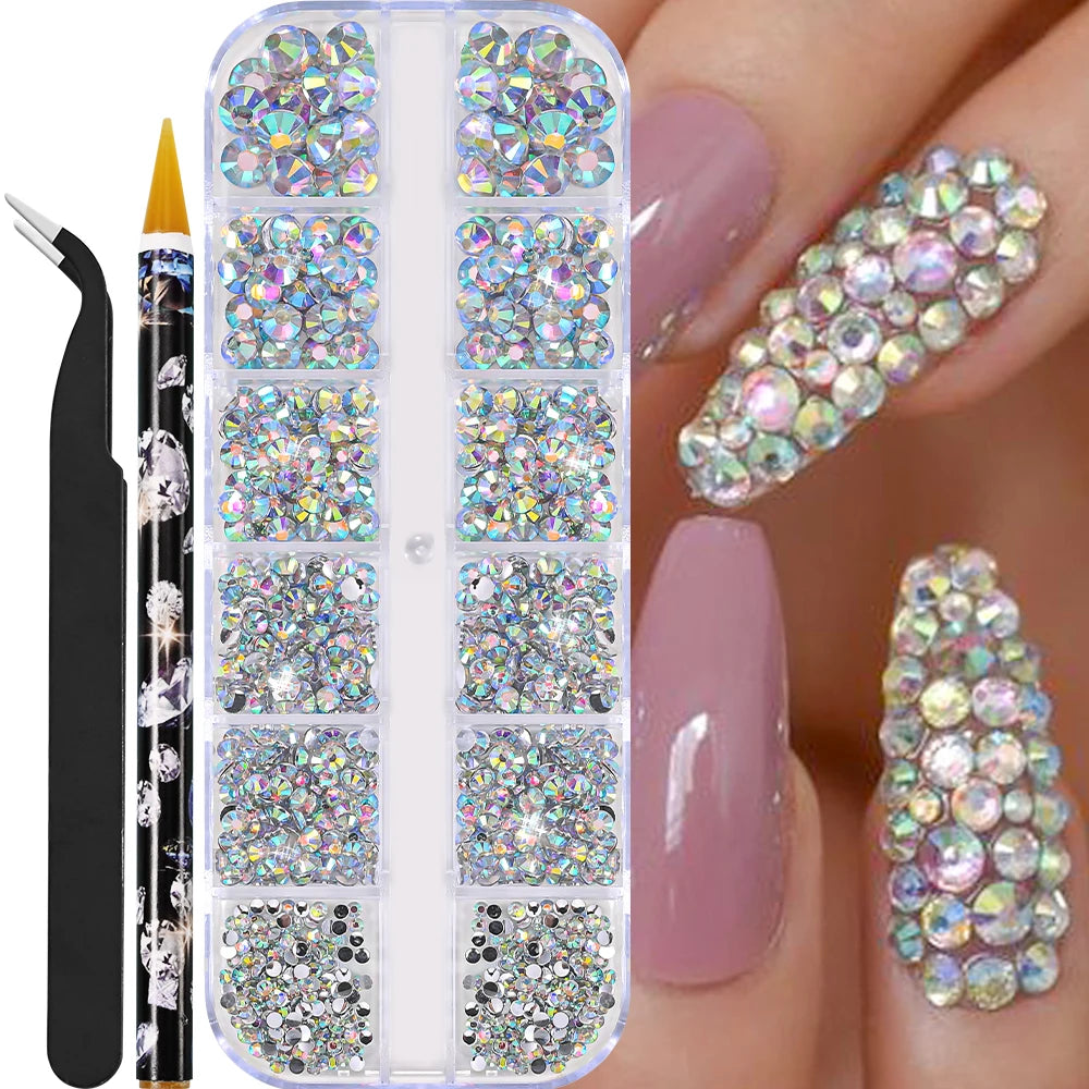 Half Round Pearl Beads for Stunning Nail Art - Smarsty