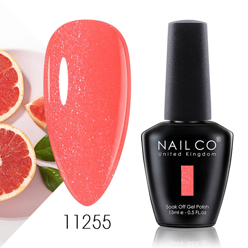 NAILCO 15ml Gel Top Coat and Base Coat for Long-Lasting Shine - Smarsty
