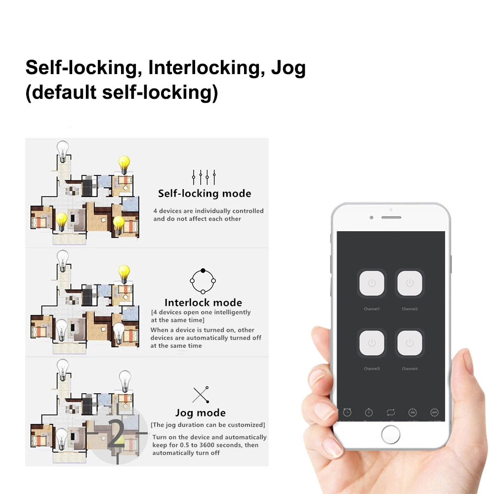Smart WiFi Relay Switch Module with Alexa Compatibility - Smarsty