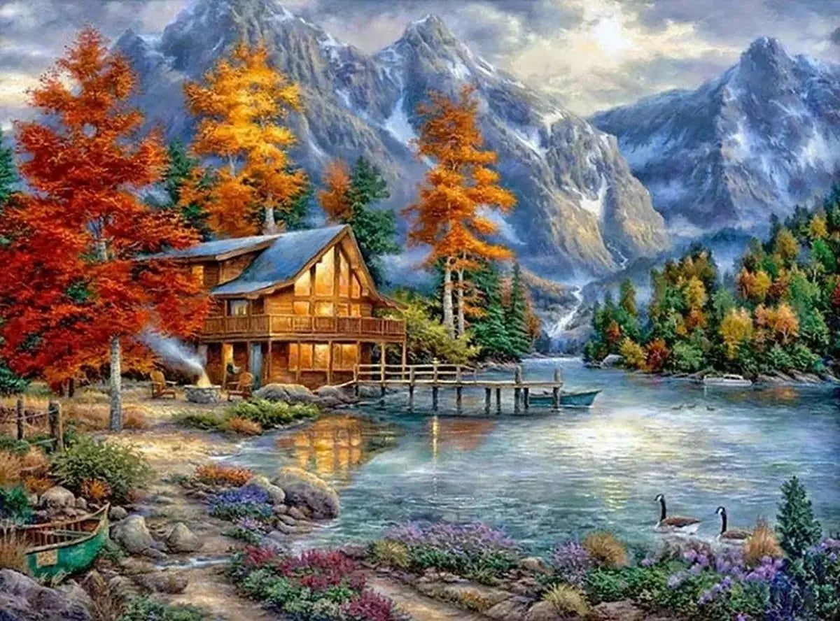 5D DIY Diamond Painting Landscape Art Set - Smarsty