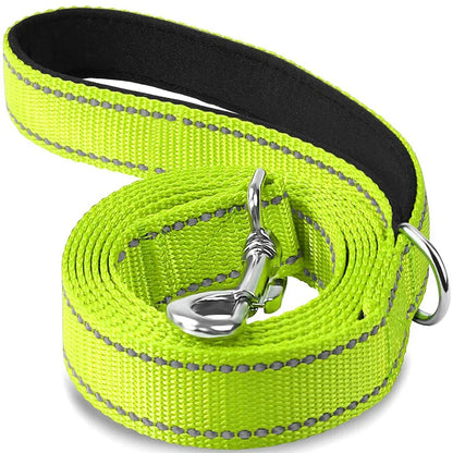 Reflective Dog Harness Leash for Safe Night Walks - Smarsty