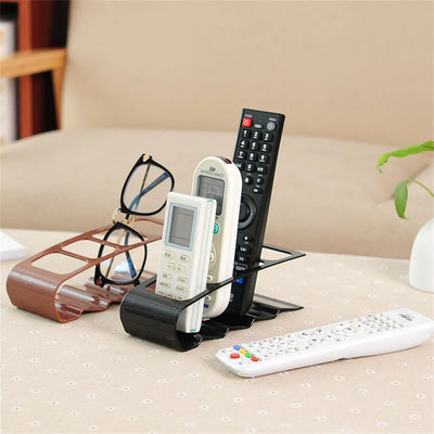 4 Section Tv Remote Control Stand Holder Home Appliance Remote Control Storage Rack Desktop Bracket For Home Living Room Office by Smarsty