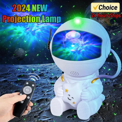 Galaxy Star Astronaut Projector LED Night Light - Smarsty