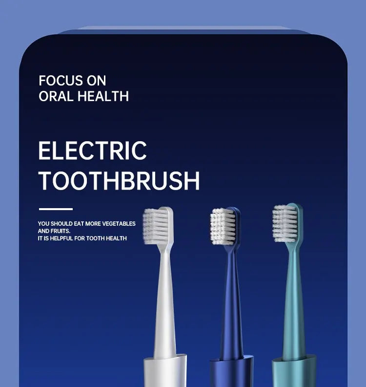 Sonic Electric Toothbrush with Type-C Charging and 5-Gear Modes - Smarsty