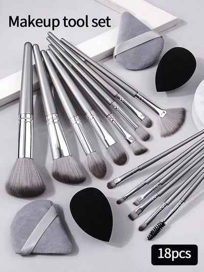 Soft Fluffy Makeup Brushes Set for Flawless Application - Smarsty
