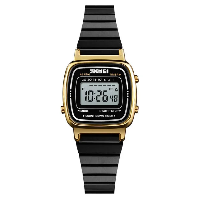 SKMEI 1901 Luxury Waterproof Digital Women's Watch - Smarsty