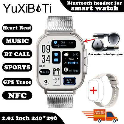 2024 Smart Watch With Earphones And GPS Tracking - Smarsty