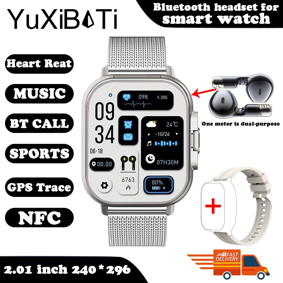 2024 Smart Watch With Earphones And GPS Tracking - Smarsty