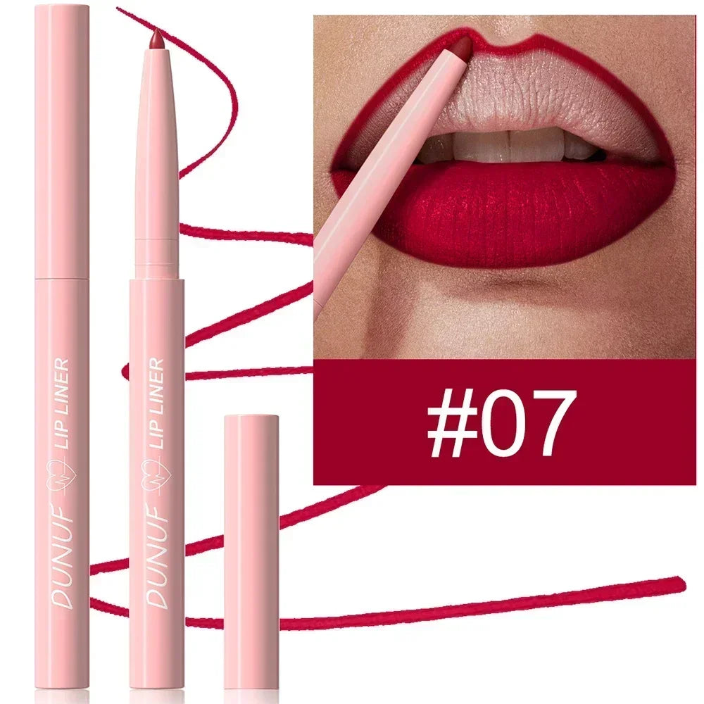 Matte Red Brown Lip Liner Pencil for Plump Lips - Smarsty