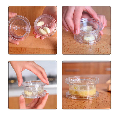 New Kitchen Multifunctional Garlic Crusher Manual Garlic Press Roll Crusher Chopper Home Appliance Kitchen Gadgets Accessories by Smarsty