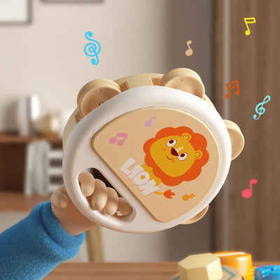 Baby Musical Instruments Drum Toys Montessori Learning Toys for Toddlers 1-3 Baby Early Hand Development Interactive Music Toys - Smarsty