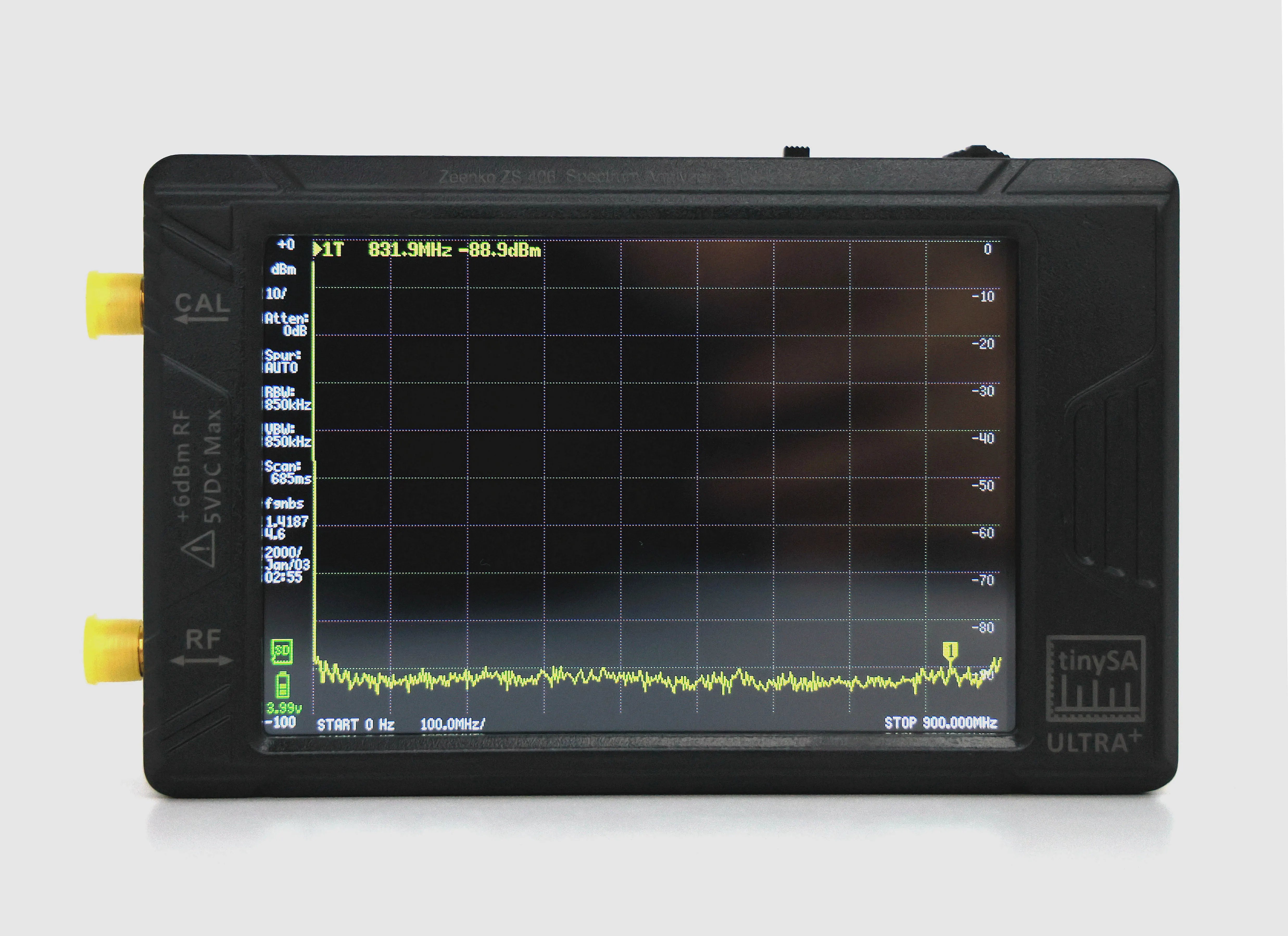 Zeenko ZS-406 Handheld Spectrum Analyzer with 4 Inch Display - Smarsty