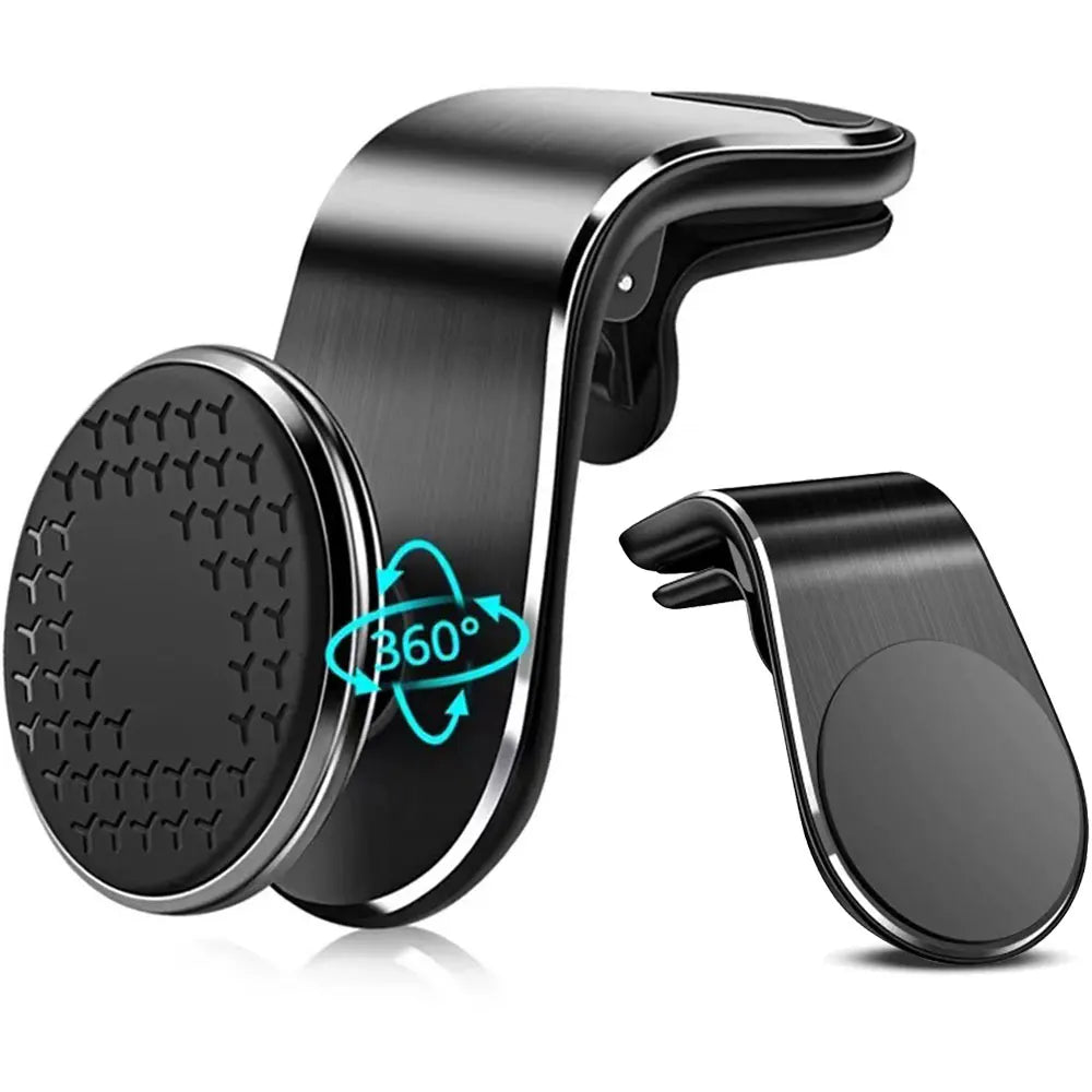Magnetic Car Phone Holder Air Vent Clip Mount Rotatable - Smarsty