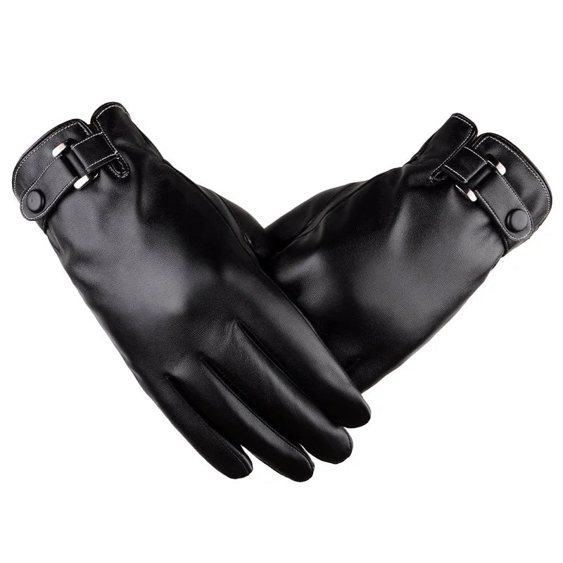 Men's Waterproof Winter Cycling Gloves Warm Cold Protection - Smarsty