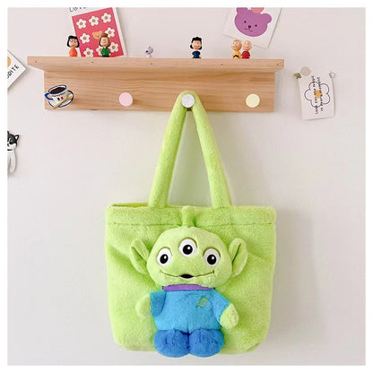 Disney Stitch Plush Shoulder Bag Cute Strawberry Bear - Smarsty
