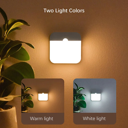 LED Wireless Motion Sensor Night Light for Easy Navigation - Smarsty