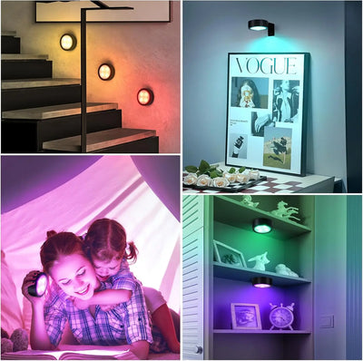 Magnetic LED Wall Light with Dimmable Touch Control - Smarsty