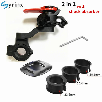 Handlebar Phone Mount With Shock Absorption Quick Lock - Smarsty