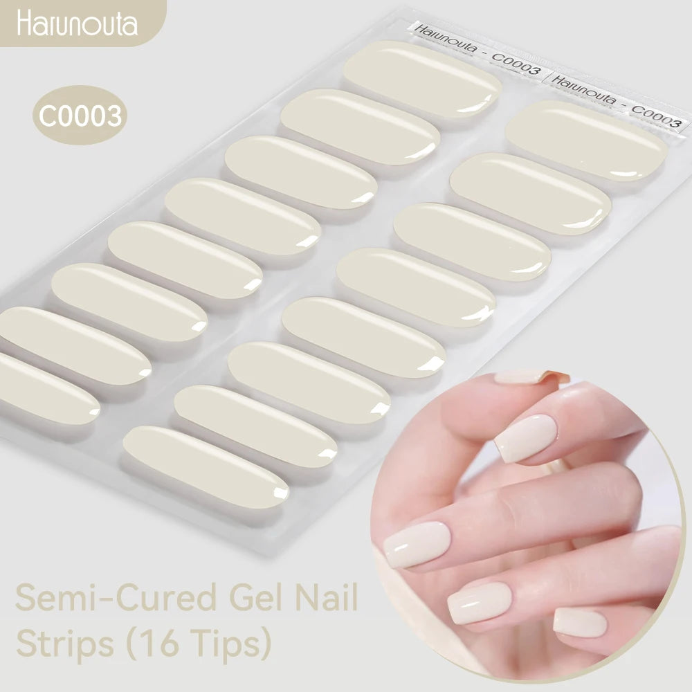 Gradient Auroras Gel Nail Strips for Easy DIY Manicure - Smarsty