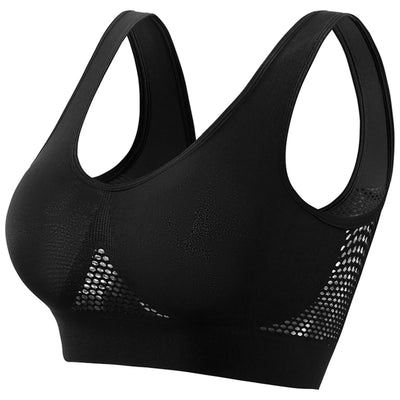 Beautiful Back Sports Bra Shockproof Running Fitness Anti-sagging Upper Collection Soft Support High-strength Women's Yoga Vest - Smarsty