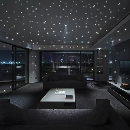 Luminous Glow In The Dark Star Wall Stickers - Smarsty