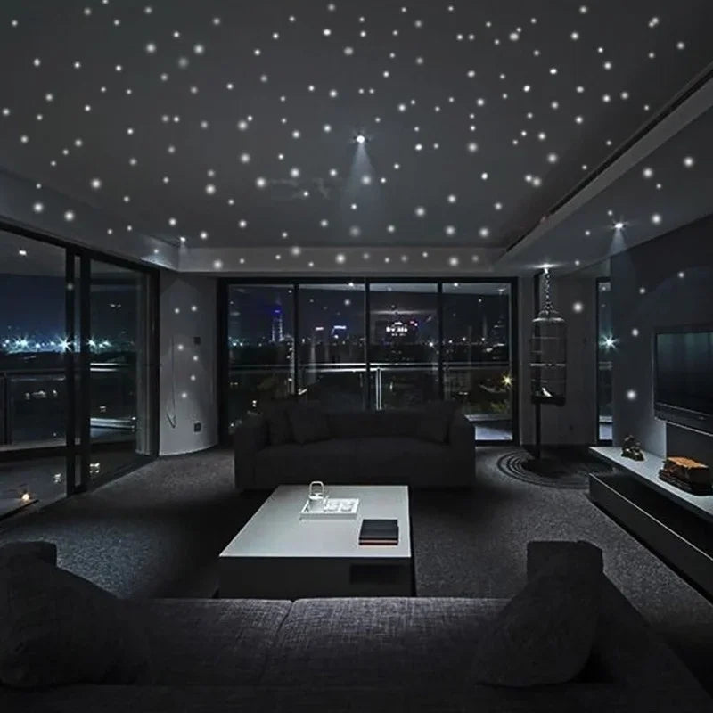 Luminous Glow In The Dark Star Wall Stickers - Smarsty