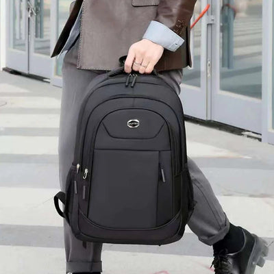 Men's and Women's Double-Shoulder Backpack - Solid Color - Business Travel, Business Trip, Commuting, Casual Use - Smarsty