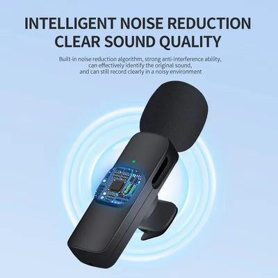 Wireless Lavalier Microphone for YouTube and TikTok Streaming - Smarsty