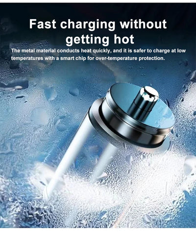 200W mini car charger fast charging for iPhone QC3.0 mini PD USB Type C car mobile phone charger for Xiaomi Samsung Huawei - Smarsty