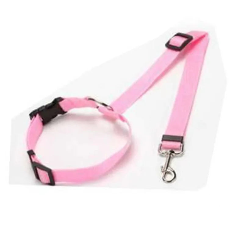 Adjustable Two-in-One Dog Car Seat Belt Leash - Smarsty