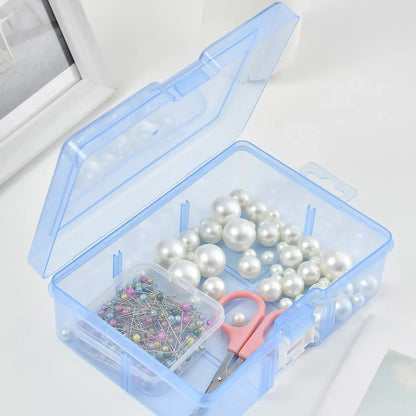 Transparent Plastic Storage Boxes for Jewelry and Crafts - Smarsty