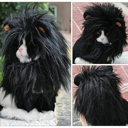 Cat Lion Mane Costume Wig for Fun Dress Up - Smarsty