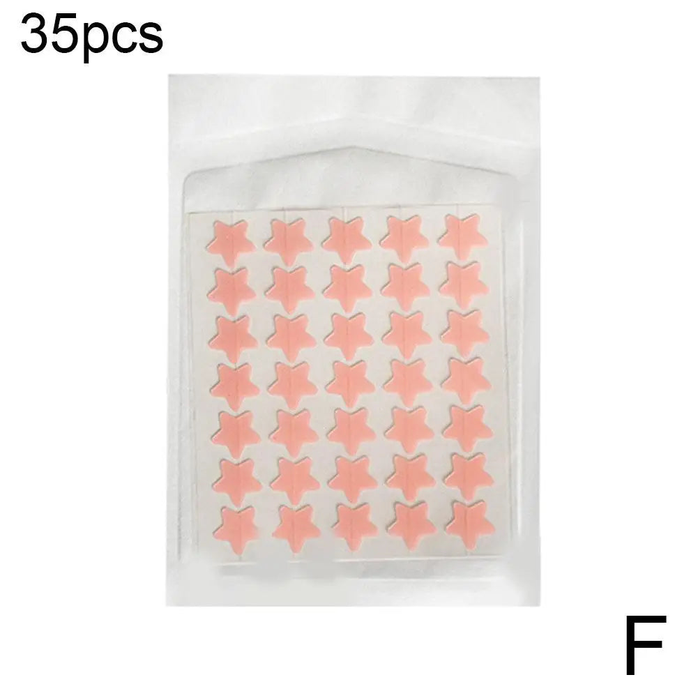 Colorful Star Heart Shaped Acne Pimple Patches - Smarsty