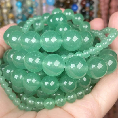 45 Pcs 8mm Natural Stone Beads For DIY Jewelry Bracelet - Smarsty