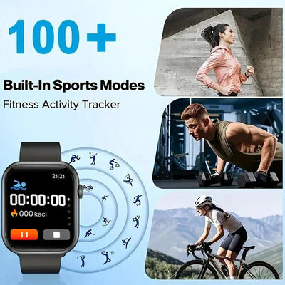 2025 Smartwatch for Men with Bluetooth and Health Monitoring - Smarsty