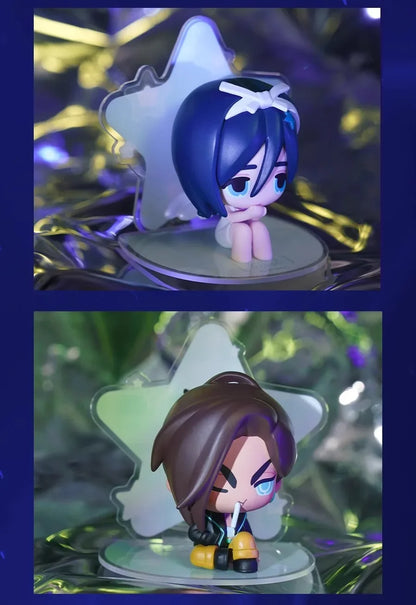 6PCS Blind Box Alien Stage Free Stage Series TILL Two-dimensional Animation Peripherals Collection Model Doll Surprise Gifts Toy by Smarsty