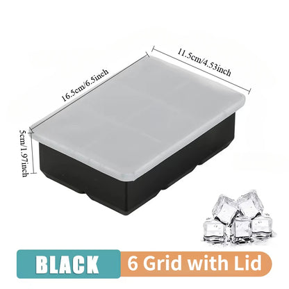 Silicone Ice Cube Molds for Whiskey and Cocktails - Smarsty