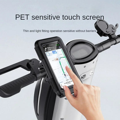 Waterproof Motorcycle Phone Holder Mount On Handlebar - Smarsty