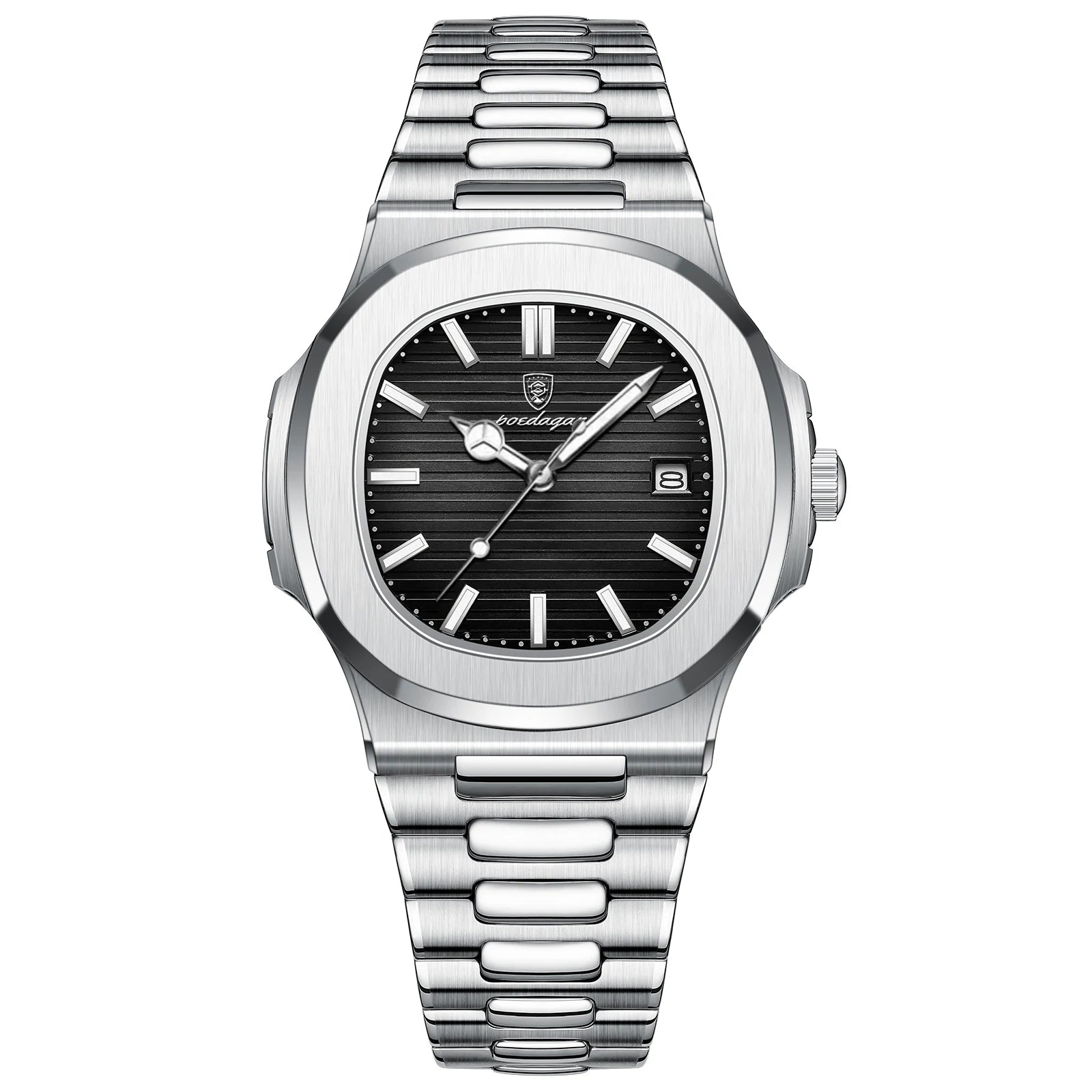Luxury Waterproof Quartz Men Watch with Luminous Dial - Smarsty
