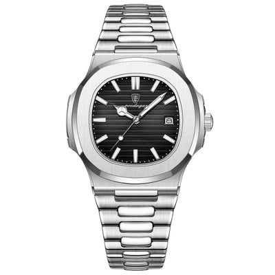 Luxury Waterproof Quartz Men Watch with Luminous Dial - Smarsty