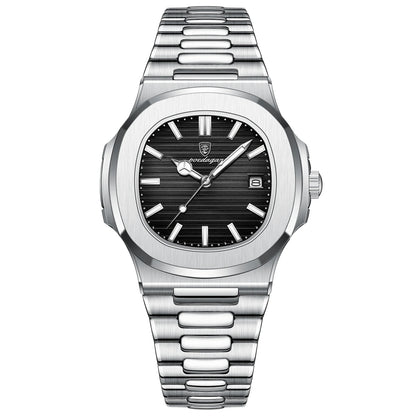 Luxury Waterproof Quartz Men Watch with Luminous Dial - Smarsty