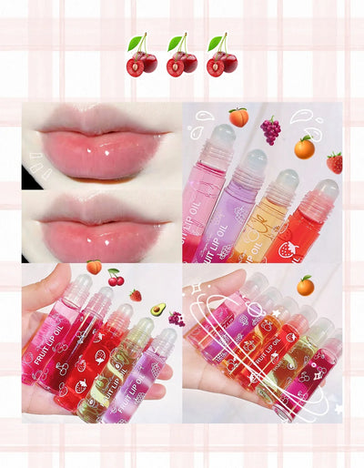 Moisturizing Roll-On Lip Oil for Smooth Soft Lips - Smarsty